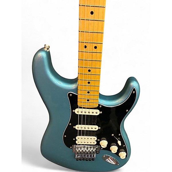 Used Fender Modified Player II Blue Solid Body Electric Guitar