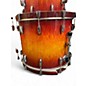 Used Pearl 4 Piece Masters MCX Series Quilted Bubinga Sunburst Drum Kit