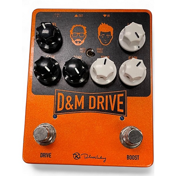 Used Keeley D&M DRIVE Effect Pedal