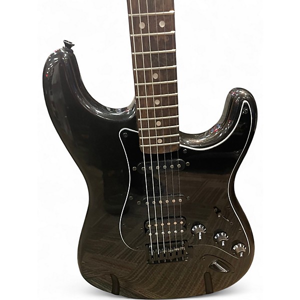 Used Squier Affinity Stratocaster Black Solid Body Electric Guitar