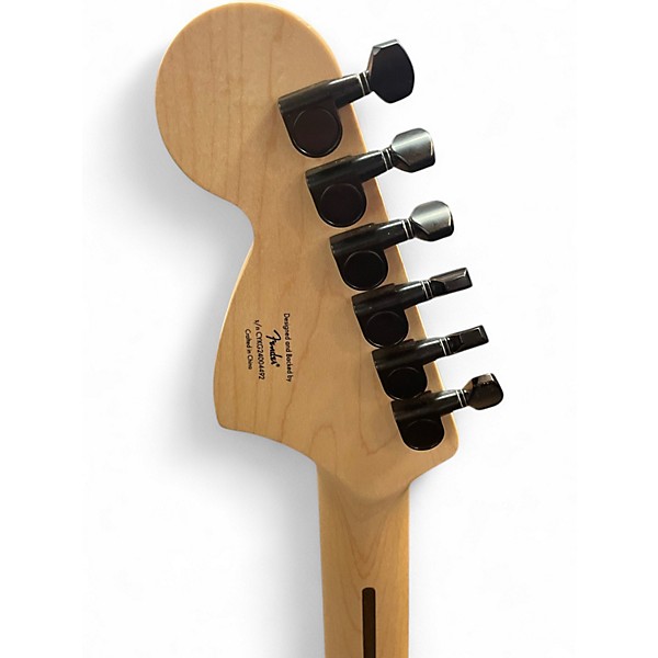 Used Squier Affinity Stratocaster Black Solid Body Electric Guitar