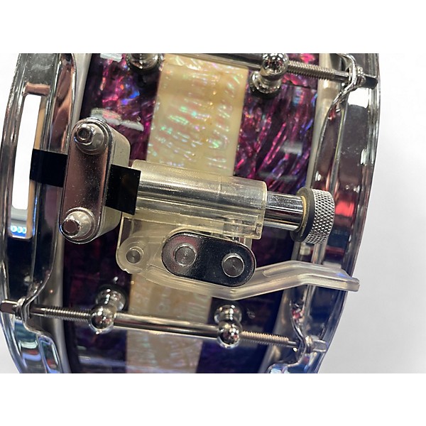 Used C&C Drum Company 14X5.5 CARDWELL SNARE ABALONE Drum