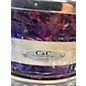 Used C&C Drum Company 14X5.5 CARDWELL SNARE ABALONE Drum
