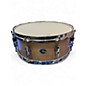 Used Erie Drum Co 14X5.5 TIGER MAPLE SNARE Worn Natural Drum thumbnail