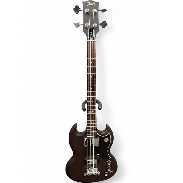Used Gibson SG Bass SATIN BROWN Electric Bass Guitar