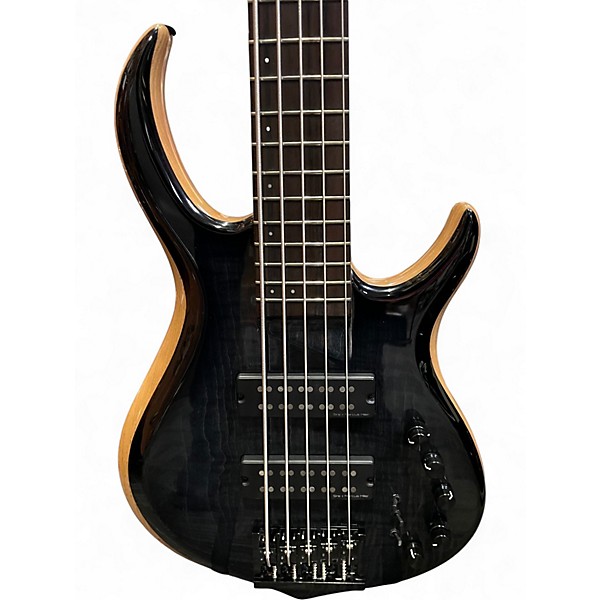 Used Sire Marcus Miller M7 Swamp Ash 5 String Trans Black burst Electric Bass Guitar