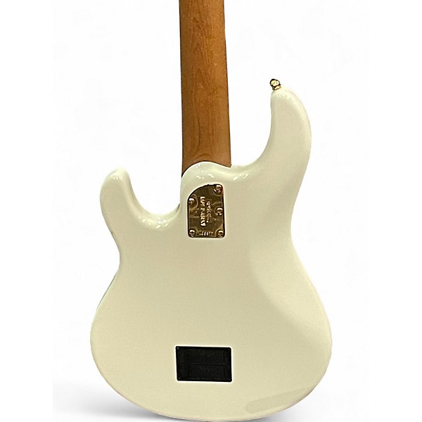 Used Ernie Ball Music Man StingRay 5 Special HH WHITE  Electric Bass Guitar