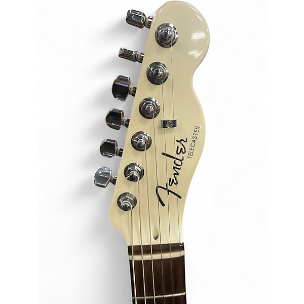 Used Fender Limited American Showcase Telecaster Pearl White Solid Body Electric Guitar