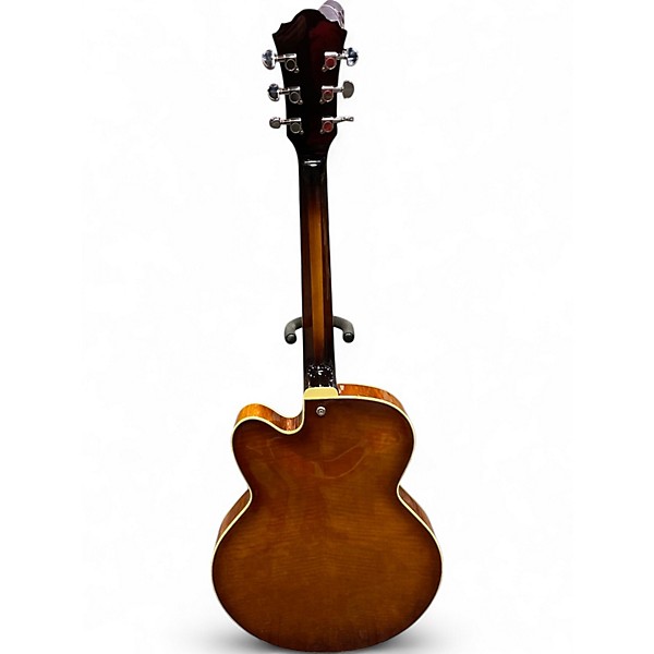 Used 2003 Ibanez AF85 AMBER BURST Hollow Body Electric Guitar