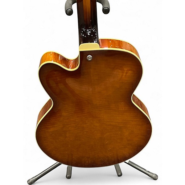 Used 2003 Ibanez AF85 AMBER BURST Hollow Body Electric Guitar