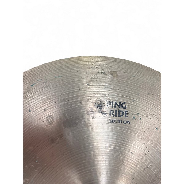 Used Zildjian 20in Ping Ride Cymbal