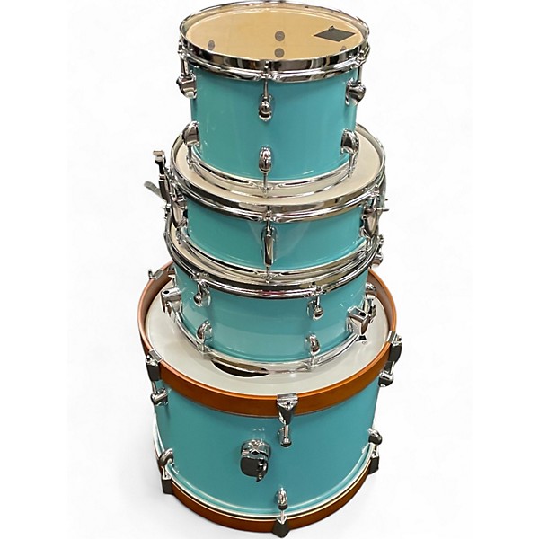 Used TAMA 5 Piece Club Jam Baltic Blue Drum Kit