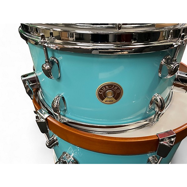 Used TAMA 5 Piece Club Jam Baltic Blue Drum Kit