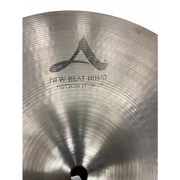 Used Zildjian 14in New Beat Hi Hat Pair Cymbal