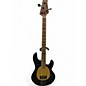 Used 2024 Sterling by Music Man PETE WENTZSIGNATURE Black and Gold Electric Bass Guitar thumbnail