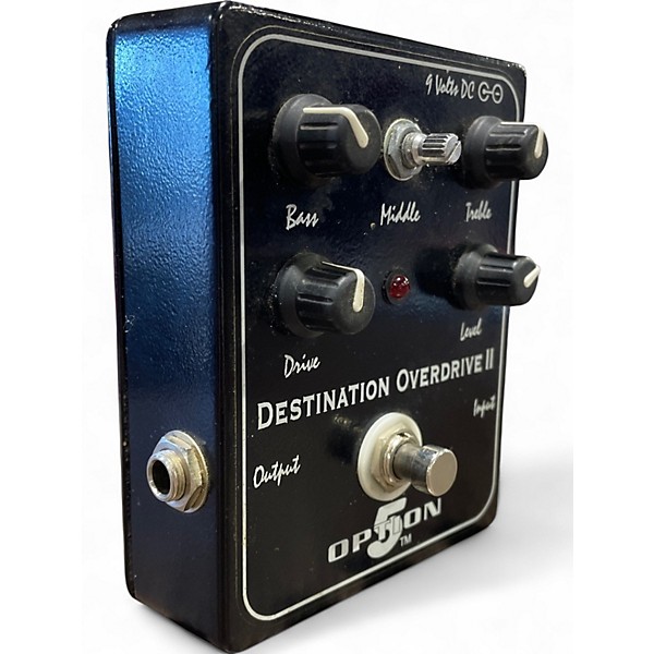 Used Option 5 Destination Overdrive II Effect Pedal