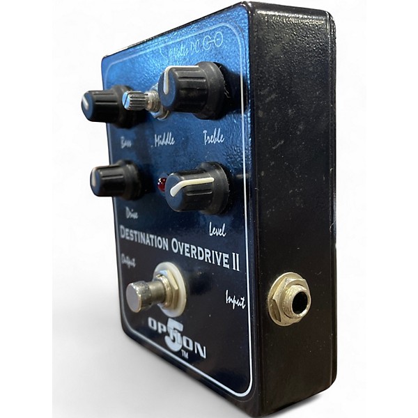 Used Option 5 Destination Overdrive II Effect Pedal
