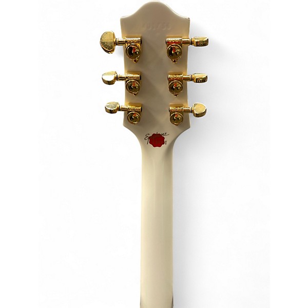 Used Epiphone Elitist Alpine White Solid Body Electric Guitar