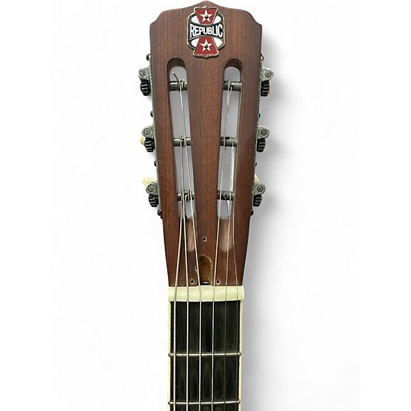 Used Republic TRICONE RESONATOR WOOD Vintage Natural Acoustic Guitar
