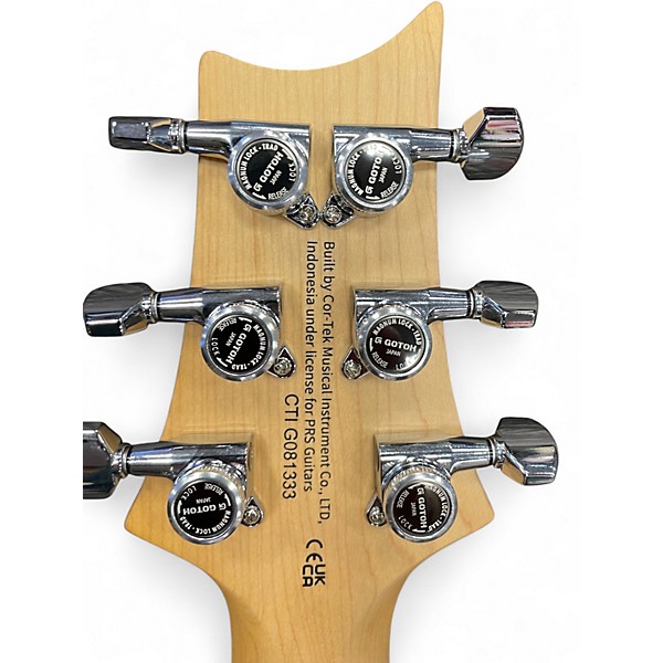 Used Prs  SE CE24 Ice Blue Metallic Solid Body Electric Guitar