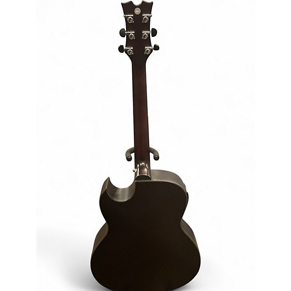 Used Dean EXQA Exhibition Quilted Ash Tiger Eye Acoustic Electric Guitar