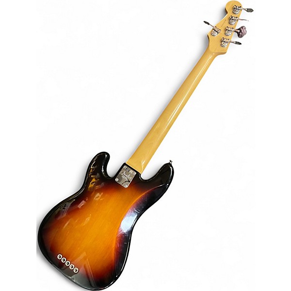 Used Fender American Standard Precision Bass V 5 String 3 Color Sunburst Electric Bass Guitar