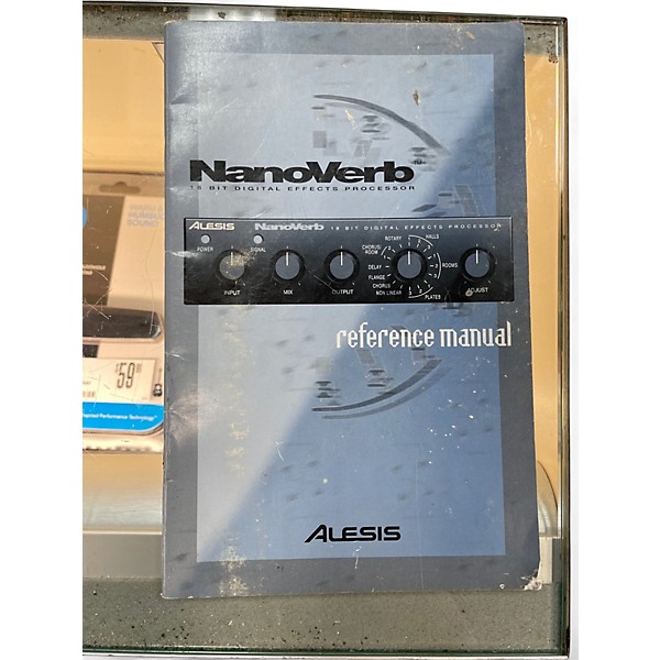 Used Alesis Nanoverb Effects Processor | Guitar Center