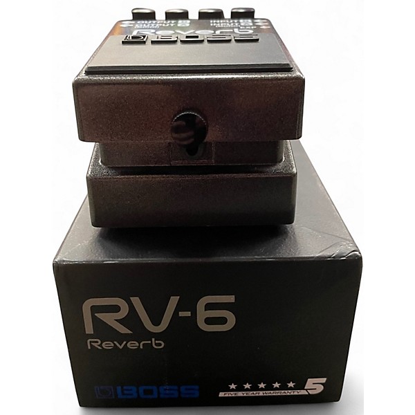 Used BOSS RV6 Digital Reverb Effect Pedal
