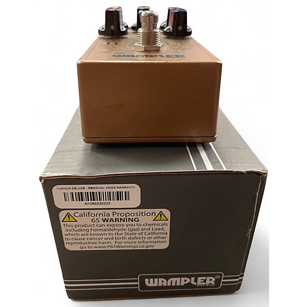Used Wampler Tumnus Deluxe Overdrive Effect Pedal