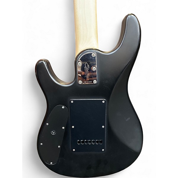 Used Sterling by Music Man JP70 John Petrucci Signature Stealth Black Solid Body Electric Guitar