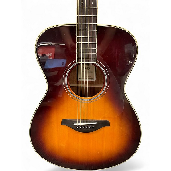 Used Yamaha FSTA TransAcoustic Concert 2 Color Sunburst Acoustic Electric Guitar