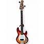 Used Sterling by Music Man ray34 flame maple cherry burst Electric Bass Guitar thumbnail