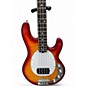 Used Sterling by Music Man ray34 flame maple cherry burst Electric Bass Guitar