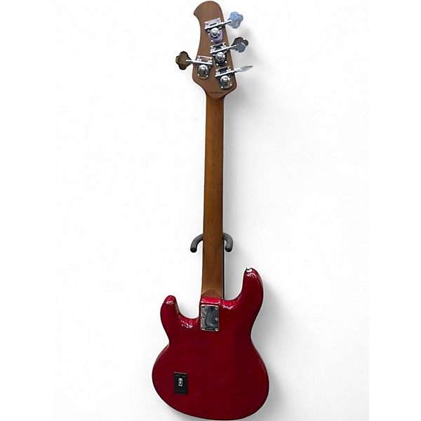 Used Sterling by Music Man ray34 flame maple cherry burst Electric Bass Guitar