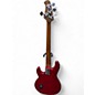 Used Sterling by Music Man ray34 flame maple cherry burst Electric Bass Guitar
