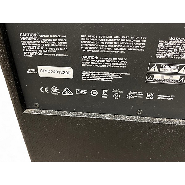 Used Fender Rumble Stage 800 2x10 Bass Combo Amp