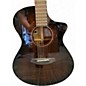 Used Breedlove WILDWOOD CN SUEDE CE Brown Acoustic Guitar