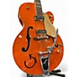Used Gretsch Guitars G6120DSW Orange Hollow Body Electric Guitar