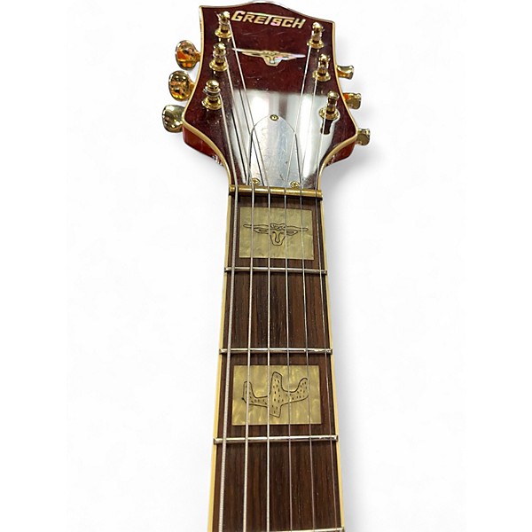 Used Gretsch Guitars G6120DSW Orange Hollow Body Electric Guitar