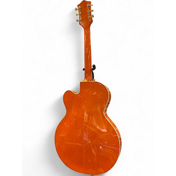 Used Gretsch Guitars G6120DSW Orange Hollow Body Electric Guitar