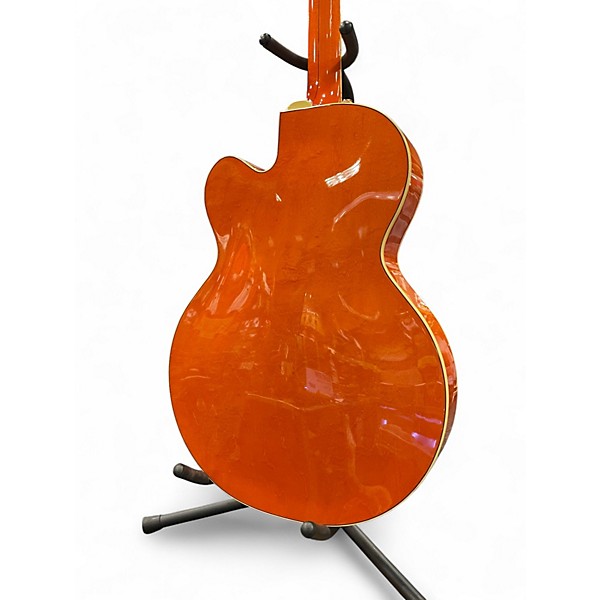 Used Gretsch Guitars G6120DSW Orange Hollow Body Electric Guitar