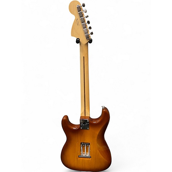 Used Fender American Performer Stratocaster SSS Vintage Sunburst Solid Body Electric Guitar