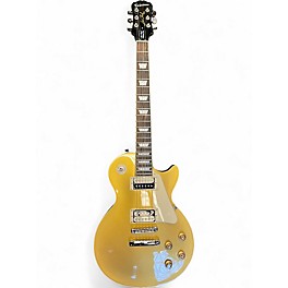 Used Epiphone Les Paul Traditional Pro Gold Solid Body Electric Guitar