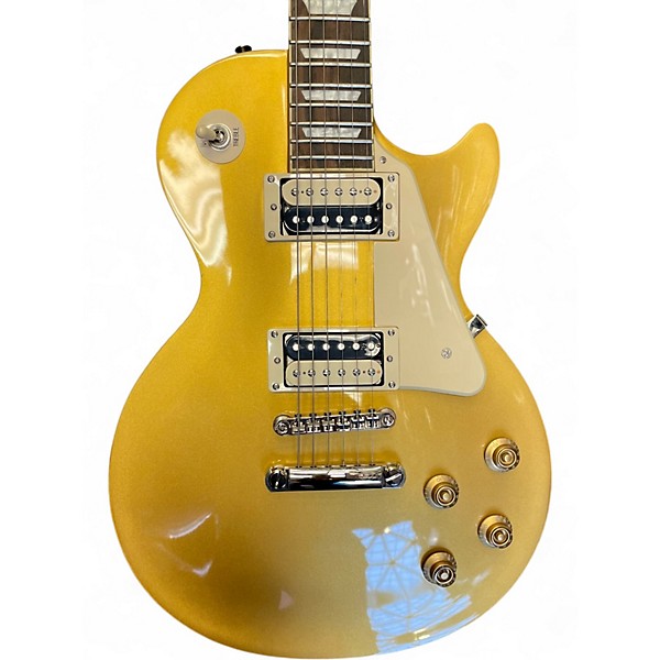 Used Epiphone Les Paul Traditional Pro Gold Solid Body Electric Guitar