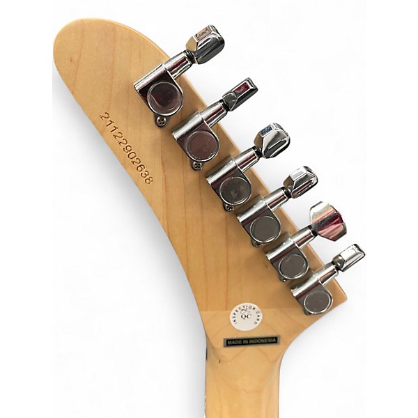 Used Kramer BARETTA SPECIAL Blue Solid Body Electric Guitar