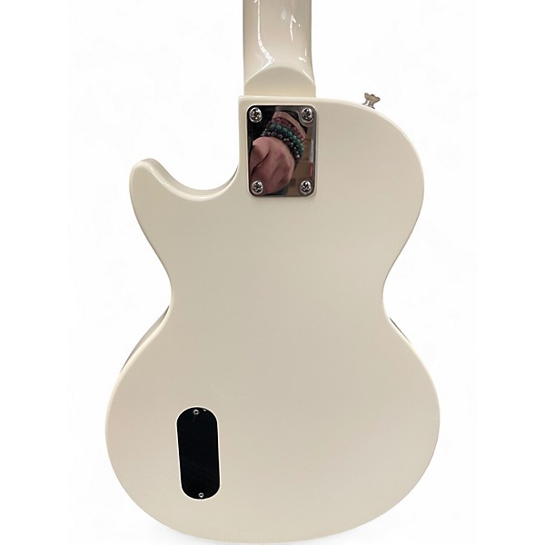 Used Epiphone Les Paul Junior WHITE Solid Body Electric Guitar