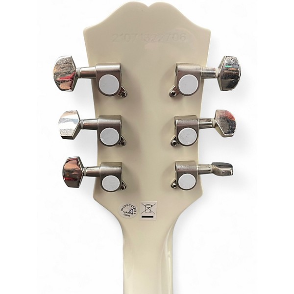 Used Epiphone Les Paul Junior WHITE Solid Body Electric Guitar