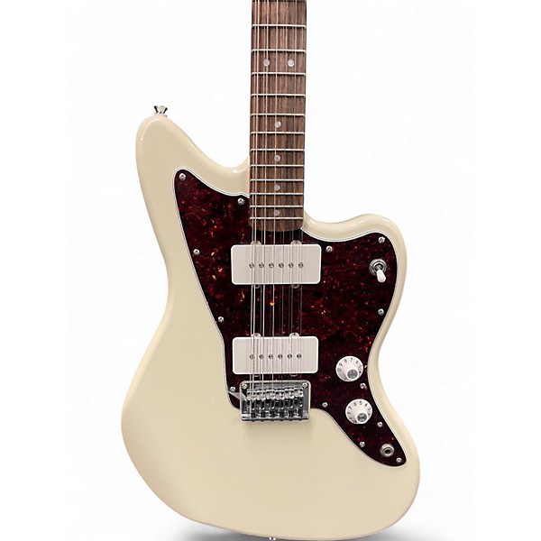 Used Squier Paranormal Jazzmaster XII Olympic White Solid Body Electric Guitar