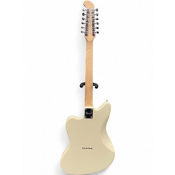 Used Squier Paranormal Jazzmaster XII Olympic White Solid Body Electric Guitar
