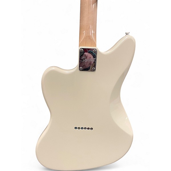 Used Squier Paranormal Jazzmaster XII Olympic White Solid Body Electric Guitar